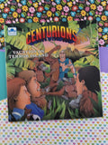 Vintage 1986 Golden Books Centurions "Vacation on Terror Island" Softcover, Nice & Clean