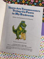 Vintage 1991 Golden Book There Are Tyrannosaurs Trying on Pants in My Bedroom Softcover