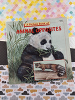 Vintage 1992 Troll Associates A Picture Book of Animal Opposites Softcover