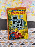 Vintage 1979 Flash Gordon Puzzlers Paperback, Nice & Clean