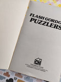Vintage 1979 Flash Gordon Puzzlers Paperback, Nice & Clean