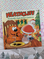 Vintage 1988 Watermill Press "Heathcliff's Night Before Christmas" Softcover, Nice & Clean