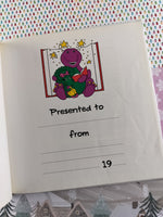 Vintage 1994 Barney's Wonderful Winter Day Hardcover, Great Shape