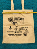 Lancaster PA Vegfest 2022 VIP Exclusive Off-White Canvas Reusable Bag, Like New
