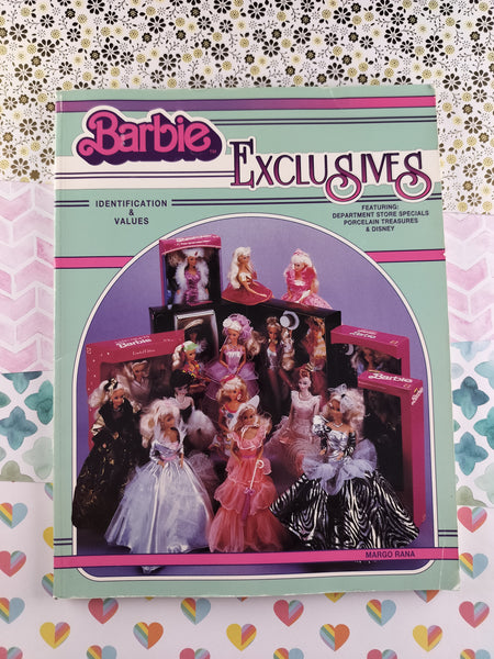 Vintage 1995 Barbie Exlusives, Identification & Values by Margo Rana, Softcover