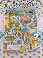 Vintage 1990 Highlights Puzzlemania Softcover Paperback Activity Book, UNUSED