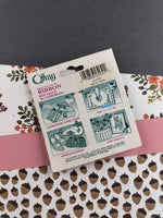 Vintage Offray Ribbon Boutique Accessories Pink Floral Ribbons, 2 pc