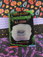 Vintage 1997 1st Printing Triple Header Goosebumps, Book 1 by R.L. Stine Softcover