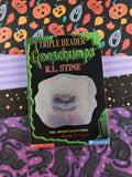 Vintage 1997 1st Printing Triple Header Goosebumps, Book 1 by R.L. Stine Softcover
