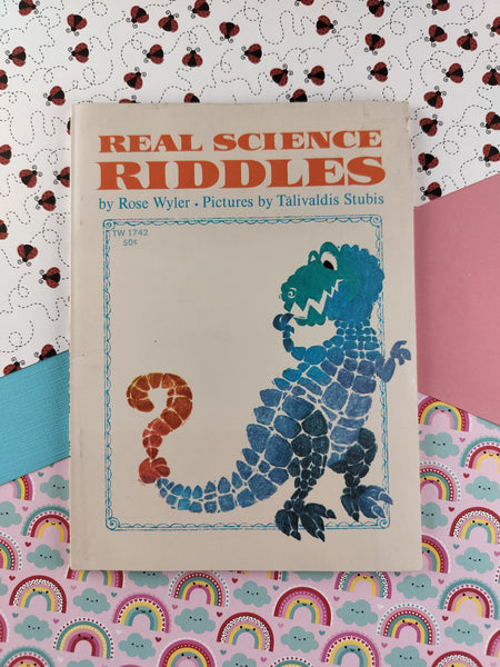 Vintage 1971 Real Science Riddles by Rose Wyler Scholastic Softcover