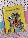 Vintage 1985 Little Golden Book: Bunnies' ABC Hardcover