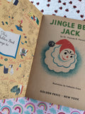 Rare HTF Vintage 1955 Little Golden Book: Jingle Bell Jack Hardcover