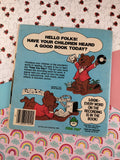 Vintage 1985 Pound Puppies in "Fun From A to Z' Softcover *Book Only, No Tape*