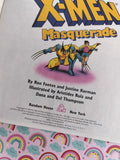 Vintage 1994 1st Printing Marvel Comics X-Men Masquerade Tattoo Tales Softcover *Tattoos Included*