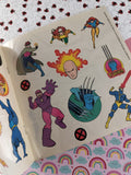 Vintage 1994 1st Printing Marvel Comics X-Men Masquerade Tattoo Tales Softcover *Tattoos Included*