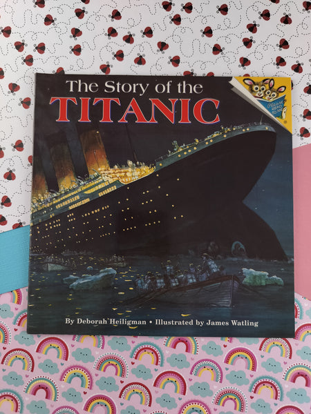 Vintage 1998 1st Printing Golden Books The Story of the Titanic Softcover