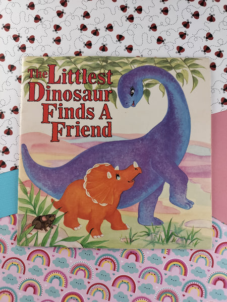 Vintage 1992 Kids Books Incorporated The Littlest Dinosaur Finds a Friend Softcover