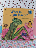 Vintage 1975 Golden Books What Is an Insect? Softcover