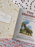 Vintage 1988 Little Golden Book: Tiny Dinosaurs Hardcover