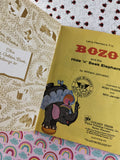 Vintage 1973 Little Golden Book: Larry Harmon's T.V. Bozo and the Hide 'n' Seek Elephant Hardcover