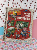 Vintage 1952 1st Printing Little Golden Book: Seven Little Postmen Hardcover