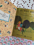 Vintage 1963 1st Printing Little Golden Book: My Word Book Hardcover