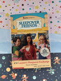 Vintage 1989 1st Printing Sleepover Friends #10: Lauren's Sleepover Exchange Softcover