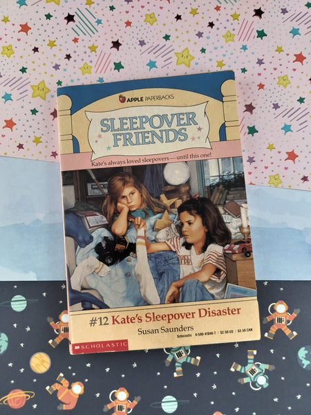 Vintage 1980's Sleepover Friends #12: Kate's Sleepover Disaster Softcover