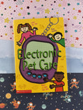 Vintage 1990's Scholastic Electronic Pet Care Softcover, Like New