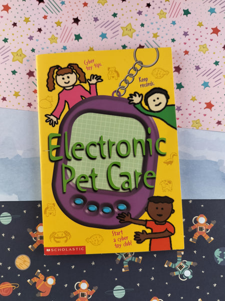 Vintage 1990's Scholastic Electronic Pet Care Softcover, Like New