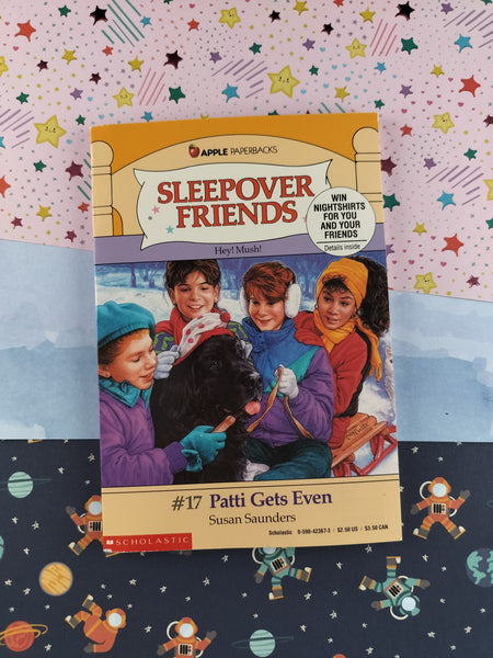 Vintage 1989 1st Printing Sleepover Friends #17: Patti Gets Even Softcover