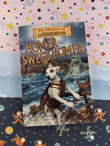 Vintage 1998 1st Printing The Adventures of Wishbone: Homer Sweet Homer Softcover