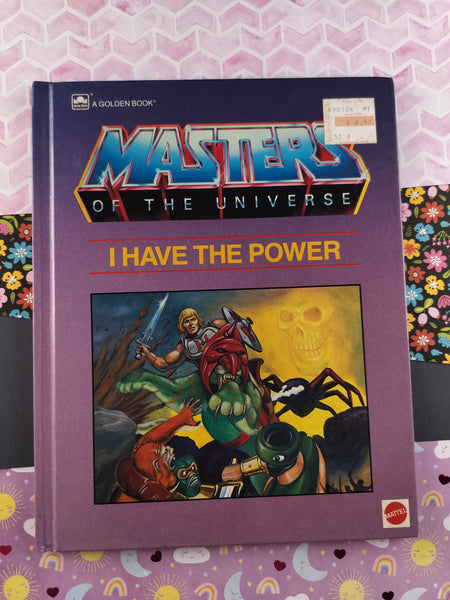 Vintage 1985 Golden Books Masters of the Universe MOTU I Have the Power Hardcover