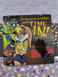 Vintage 1996 Space Jam Courtside Action Sticker Book "Lola's Time In!" Hardcover *With Stickers*