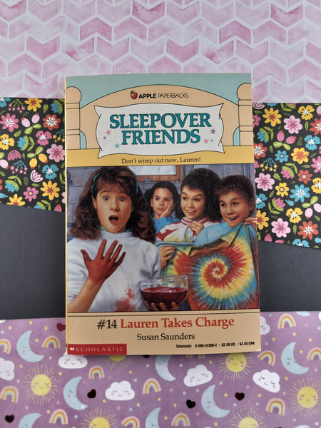 Vintage 1980's Sleepover Friends #14: Lauren Takes Charge Softcover
