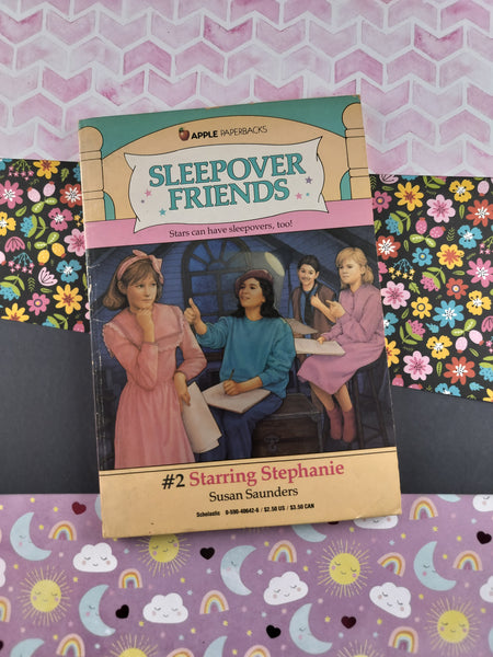 Vintage 1987 1st Printing Sleepover Friends #2: Starring Stephanie Softcover