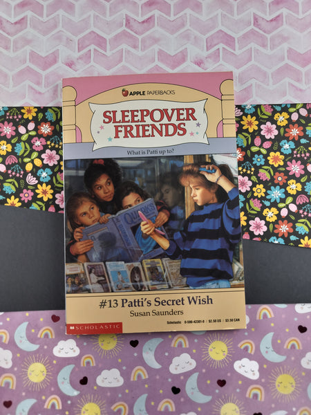 Vintage 1980's Sleepover Friends #13: Patti's Secret Wish Softcover
