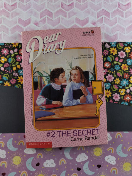 Vintage 1989 1st Printing Dear Diary #2: The Secret Softcover