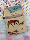 Vintage 1969 1st Printing Stolen Pony by Glen Rounds Softcover
