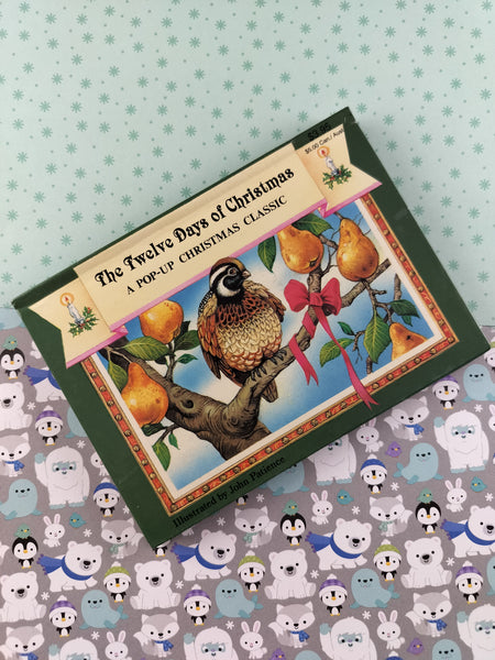 Vintage The Twelve Days of Christmas: A Pop-Up Christmas Classic John Patience Hardcover
