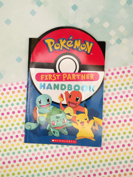 2017 1st Printing Pokemon First Partner Handbook Scholastic Softcover
