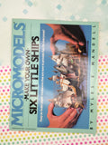 Vintage 1983 Micromodels: Make Your Own Six Little Ships by Myles K. Mandell Softcover