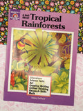 Vintage 1993 Evan-Moor Grades 3-6 A Unit About Tropical Rainforests Softcover