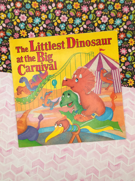 Vintage 1993 The Littlest Dinosaur at the Big Carnival Softcover