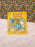 Vintage 1988 Marvel Monkey Tales Brenda's Buttons by Marci McGill Hardcover
