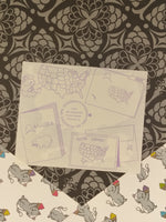 Vintage Mrs. Grossman's "United States Map" Half Sticker Sheet, Unused