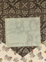 Vintage Mrs. Grossman's "Bathroom Rubber Duckies" Half Sticker Sheet, Unused