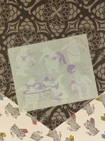 Vintage Mrs. Grossman's "Penguins" Half Sticker Sheet, Unused