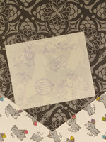 Vintage Mrs. Grossman's "Dinosaurs" Half Sticker Sheet, Unused