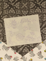 Vintage Mrs. Grossman's "Dinosaurs" Half Sticker Sheet, Unused